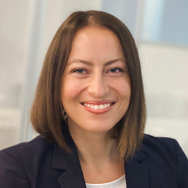 Aufnahme einer Mitarbeiterin