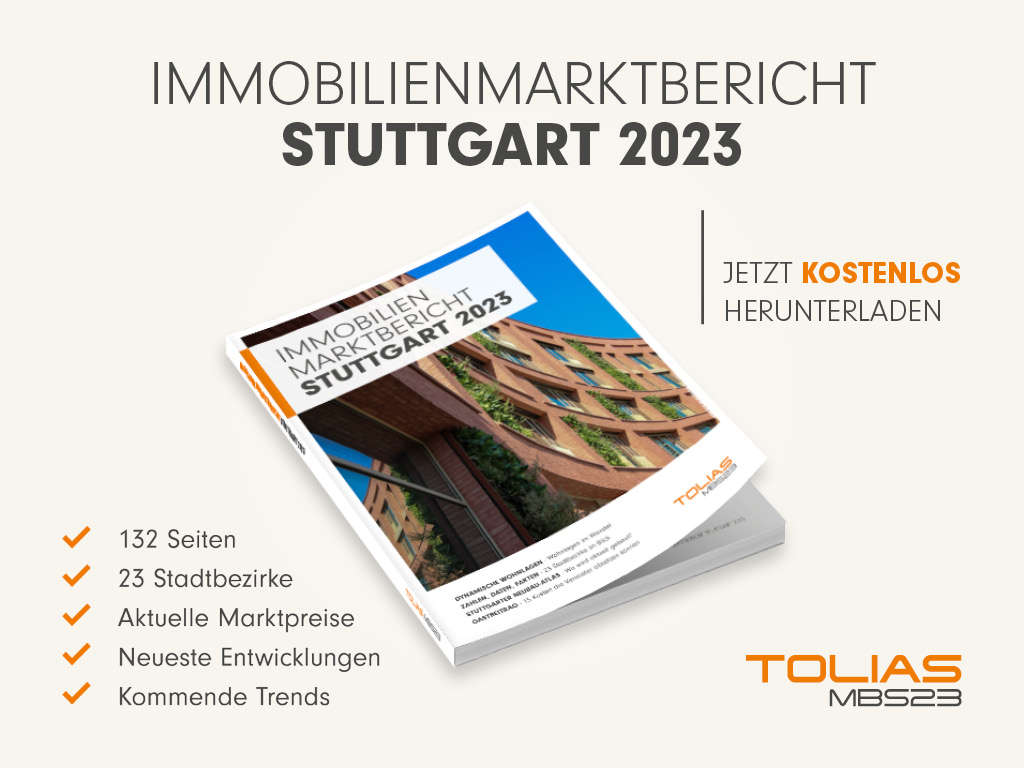 Darstellung des Immobilienmarktberichtes Stuttgart 2023