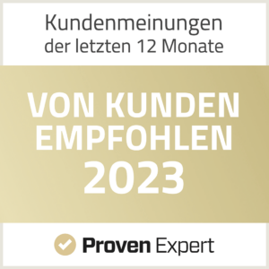 Siegel Proven Expert Von Kunden Empfohlen 2023