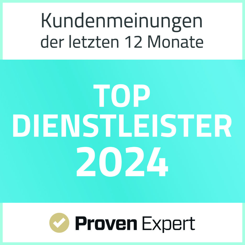 Siegel Proven Expert Top Dienstleister 2024